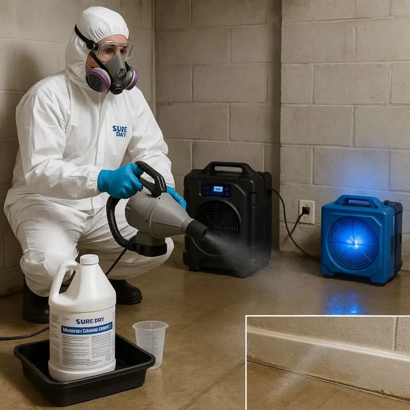 Sanitization and Odor Removal process in Thomaston, ME